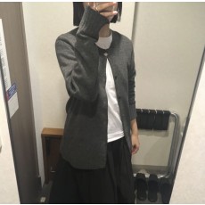 트리콧 꼼데가르송 차콜 가디건